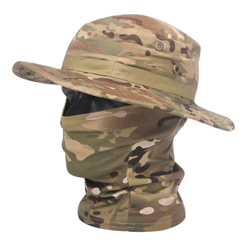 Boonie Hat Tactical - Kamuflaż Boonie czapka kominiarka kapelusz garnitur