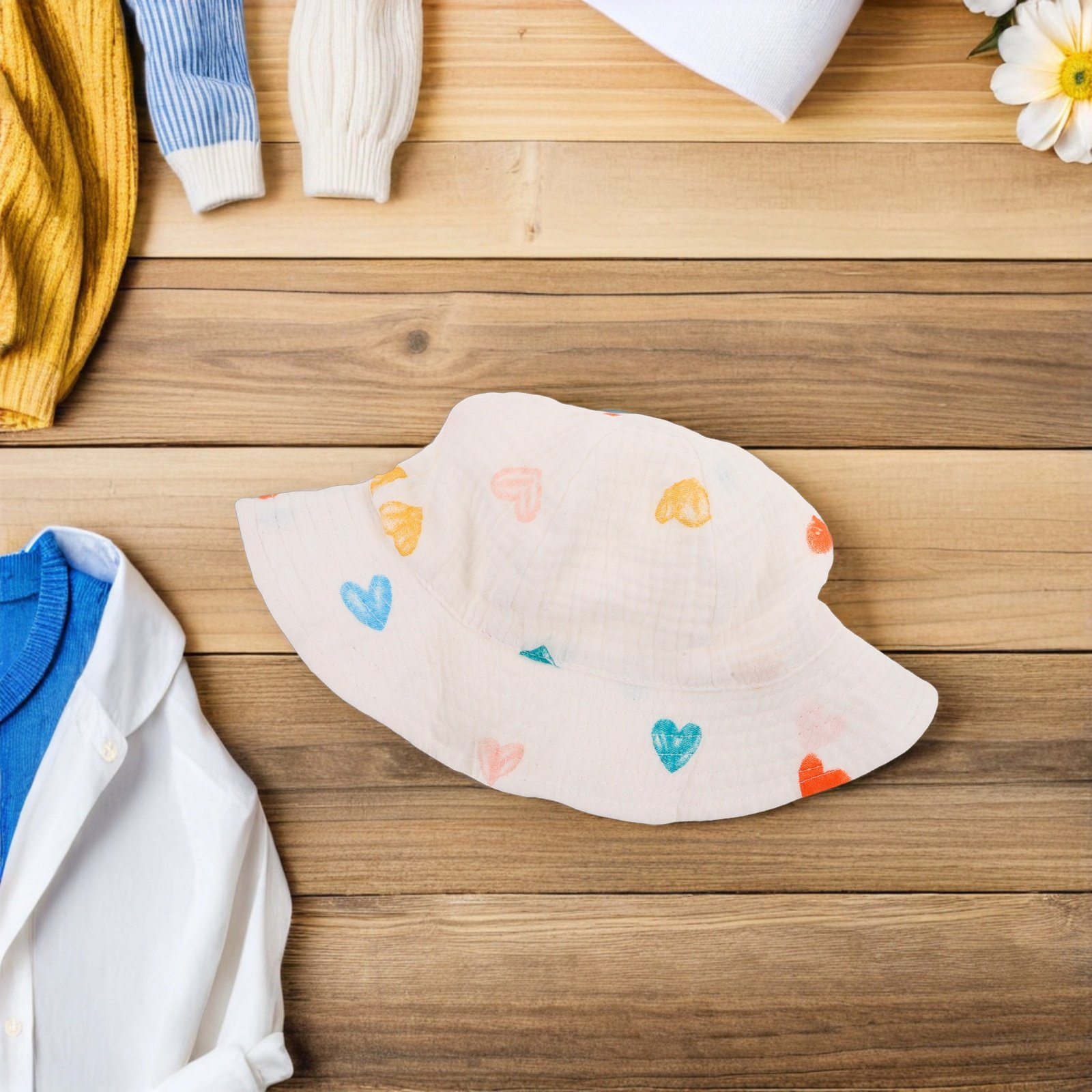 Bucket Hat Cotton - Miękka, oddychająca czapka z bawełny, idealna
