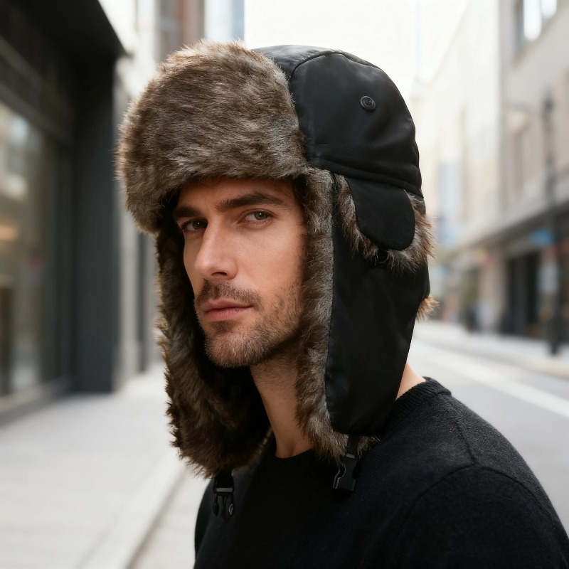 Unisexowa zimowa czapka typu t – Trapper Hat Ear Flap recenzja i cena