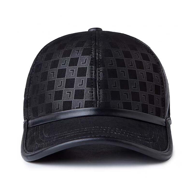 Czapka męska z prawdziwej skór – Baseball Cap Structured recenzja i cena