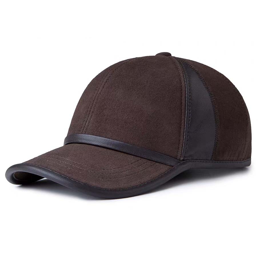 Czapka męska z prawdziwej skór – Baseball Cap Structured recenzja i cena