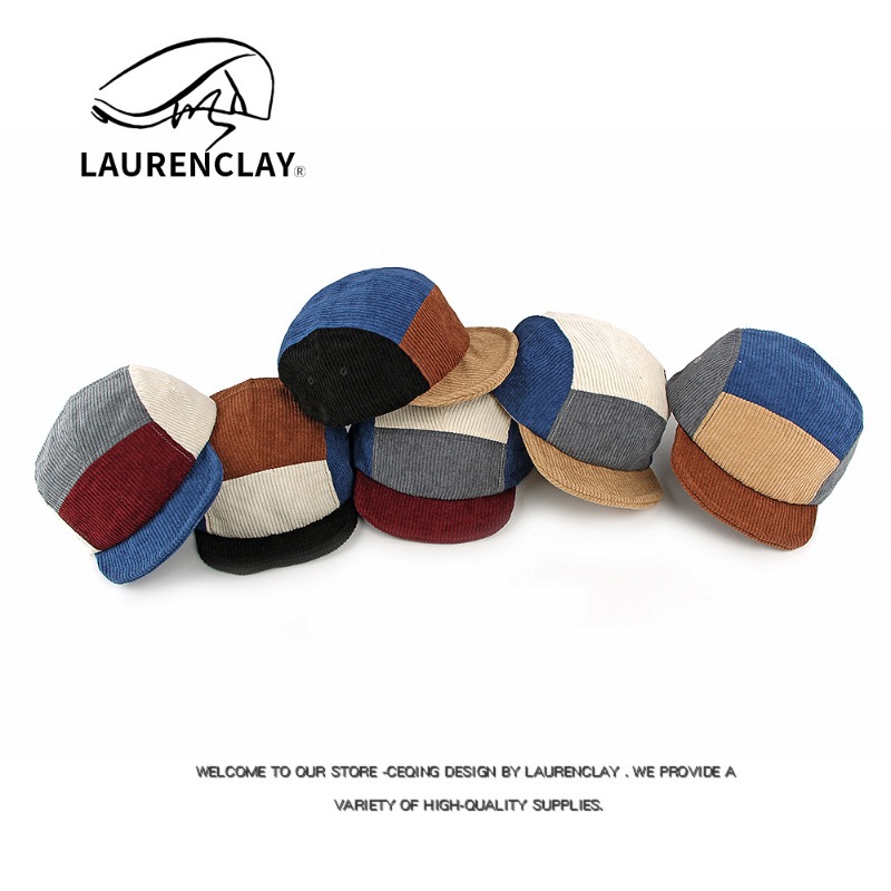 Męskie, w stylu vintage, krótk – Corduroy Cap 5 Panel recenzja i cena
