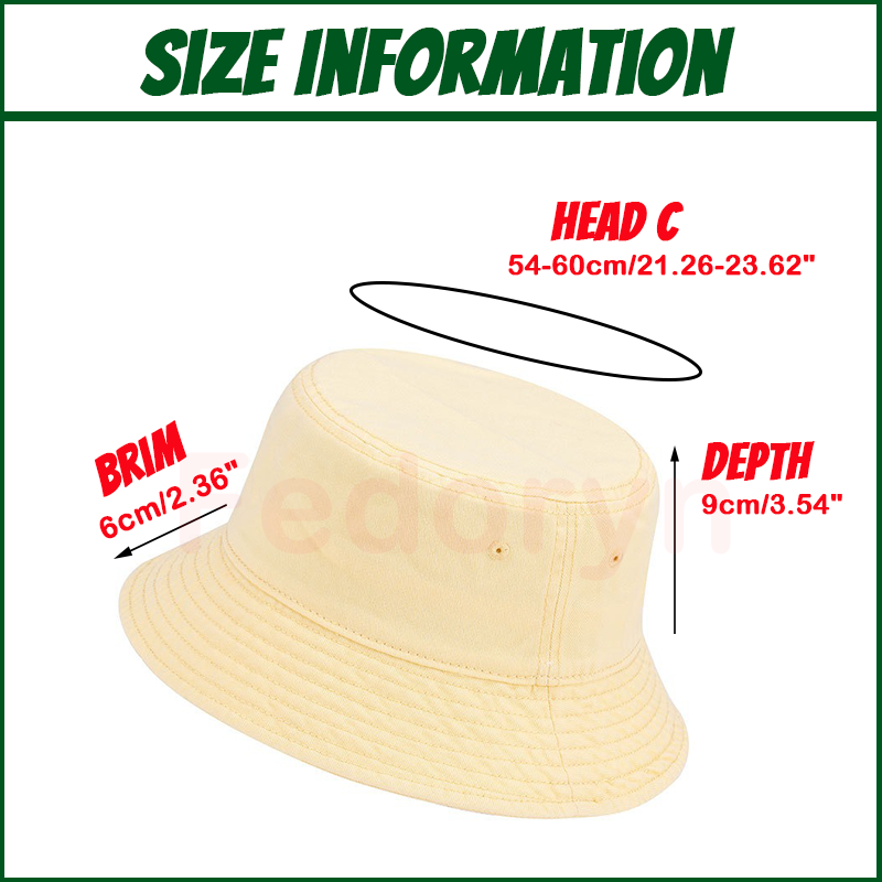 Fedoryn Personalizowany Kapelu – Bucket Hat Cotton recenzja i cena