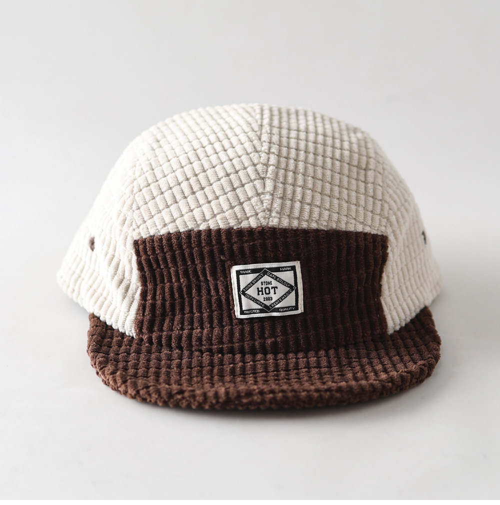 Nowa jesienna i zimowa czapka  – Corduroy Cap 5 Panel recenzja i cena