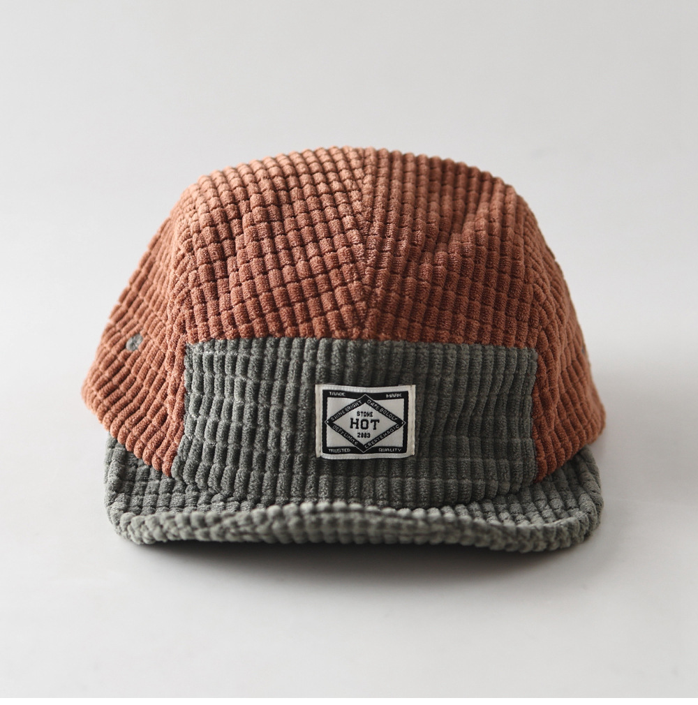 Nowa jesienna i zimowa czapka  – Corduroy Cap 5 Panel recenzja i cena
