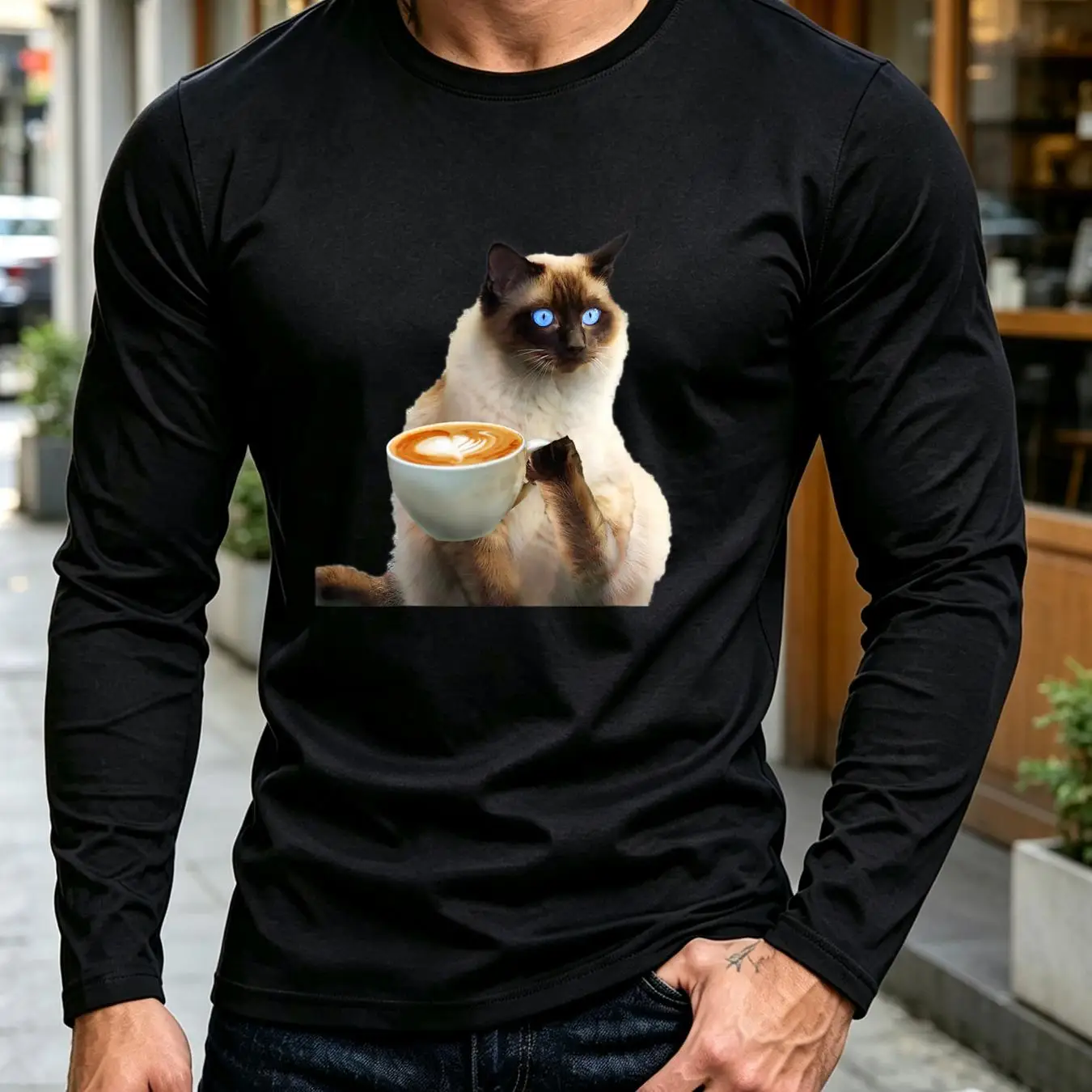 koszulka z nadrukiem, kocie se – Dad Hat Cotton recenzja i cena