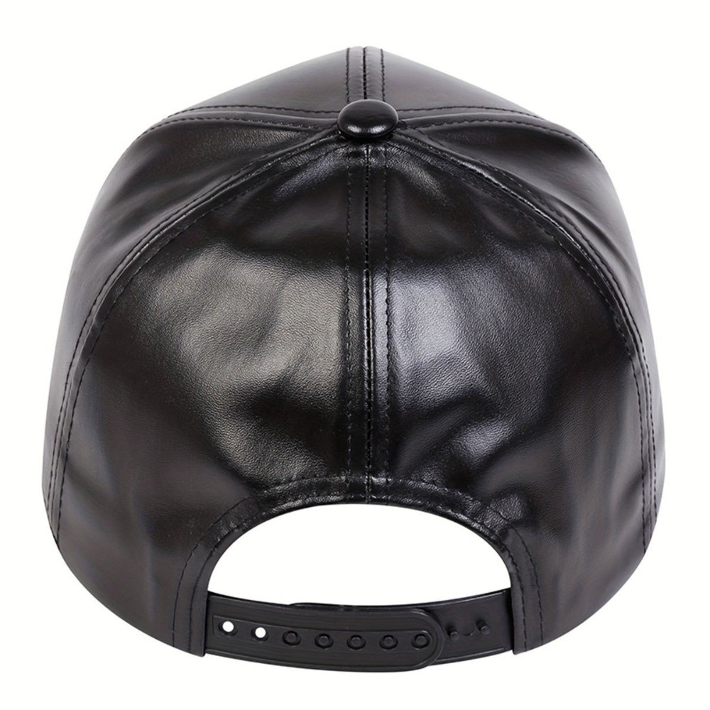 Modna czapka bejsbolówka z PU, – Baseball Cap Structured recenzja i cena